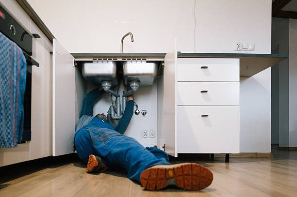 Professional Plumbing technician working in Prince Frederick, MD